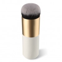 Flat Head Bold Handle Large Round Head Foundation Blush Brush