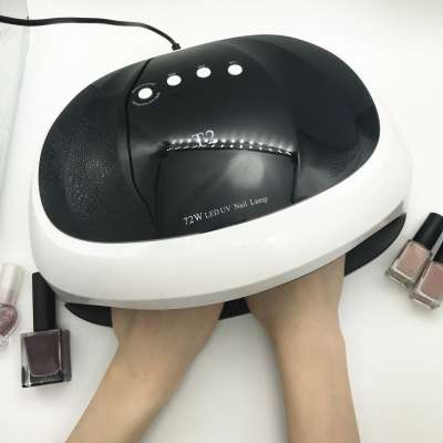 Professional Gel Nail Dryer Machine With Auto Induction Timer Setting double hands nail dryer UV LED Lamp Nail for gel polish