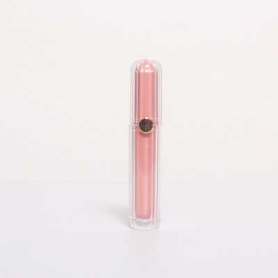 China wholesale plastic 6ml pink lipgloss wand tube in stock