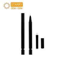 Private Label Makeup OEM Replaceable Ink Tube Black Liquid Eye Liner Pencil Packaging Eyeliner Pen