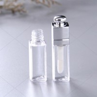 New cheap custom lip gloss tubes empty lipstick container, lipgloss tubes with brush applicator